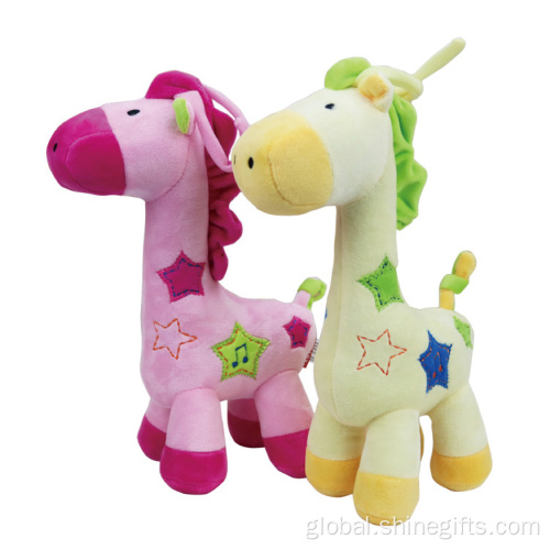 Stuffed Toy Cute Plush Giraffe Toys For Baby Supplier